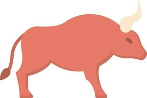 Buffalo icon vector image. Suitable for mobile apps, web apps and print media.