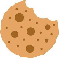 Chocolate biscuit icon vector image. Suitable for mobile apps, web apps and print media.