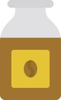 Coffee bottle icon vector image. Suitable for mobile apps, web apps and print media.