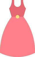 Cocktail Dress icon vector image. Suitable for mobile apps, web apps and print media.