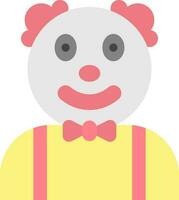 Clown icon vector image. Suitable for mobile apps, web apps and print media.