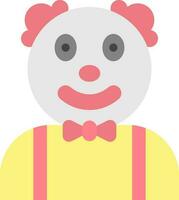 Clown icon vector image. Suitable for mobile apps, web apps and print media.