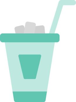 Cold drink icon vector image. Suitable for mobile apps, web apps and print media.