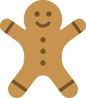 Ginger Bread icon vector image. Suitable for mobile apps, web apps and print media.