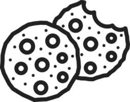 Cookies icon vector image. Suitable for mobile apps, web apps and print media.