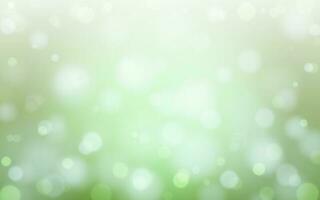 Nature green bokeh soft light abstract background, Vector eps 10 illustration bokeh particles, Background decoration