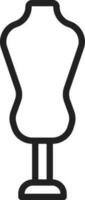 Dummy icon vector image. Suitable for mobile apps, web apps and print media.