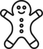 Ginger Bread icon vector image. Suitable for mobile apps, web apps and print media.