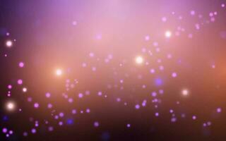 Purple bokeh soft light abstract background, Vector eps 10 illustration bokeh particles, Background decoration