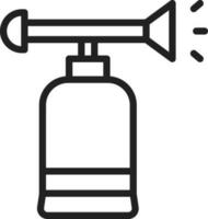 Air Horn icon vector image. Suitable for mobile apps, web apps and print media.