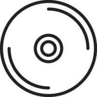 CD icon vector image. Suitable for mobile apps, web apps and print media.