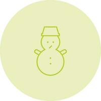 Snowman Vector Icon