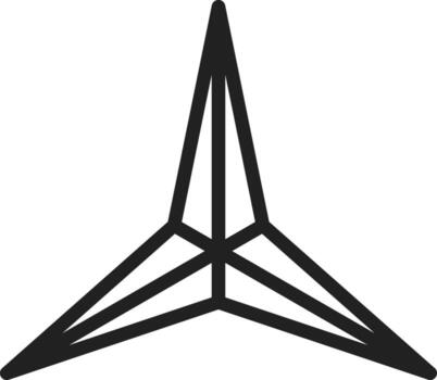 Makibishi icon vector image. Suitable for mobile apps, web apps and print media.