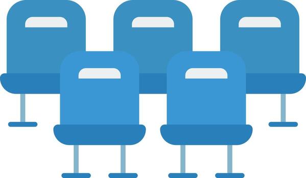 Seats icon vector image. Suitable for mobile apps, web apps and print media.