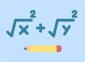 Solving Formula icon vector image. Suitable for mobile apps, web apps and print media.