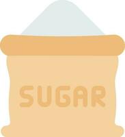 Sugar bag icon vector image. Suitable for mobile apps, web apps and print media.