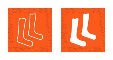 Pair of Socks Vector Icon