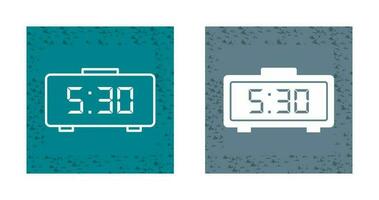 Digital Clock Vector Icon