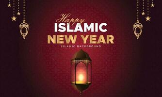 appy islámico nuevo año antecedentes vector