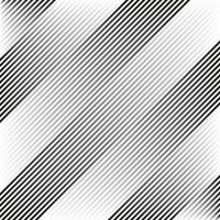 moderno negro blanco degradado raya línea sin costura modelo. vector