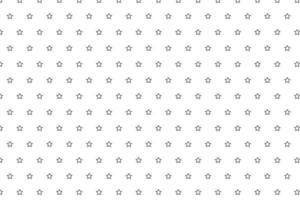 modern black star polka dot pattern on white background. vector