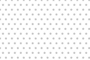 modern black star polka dot pattern on white background. vector