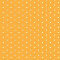 white polka dot pattern on orenge background. vector