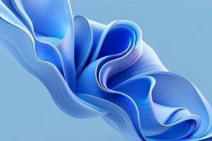 Abstract blue background photo