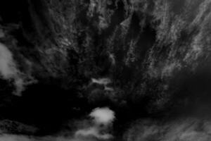 Textured cloud,Abstract white,isolated on black background photo