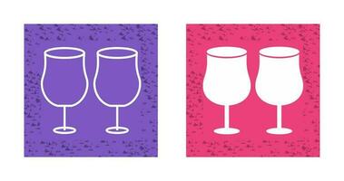 Party Glasses Vector Icon