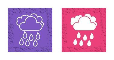 Light Rain Vector Icon