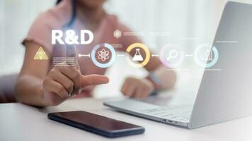 concepto devops, desarrollo de software y operaciones de ti, programación ágil foto