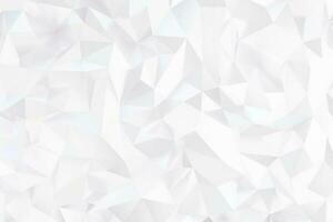 Abstract geometric gray color background, polygon, low poly pattern. 3D render illustration. photo