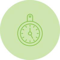 icono de vector de reloj de pared