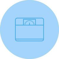 Weighing Machine Vector Icon