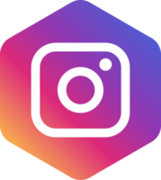 Instagram logo icon, social media icon png