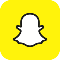 snapchat logo icoon, sociaal media icoon png