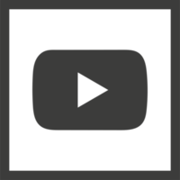 Youtube logo icona, sociale media icona png