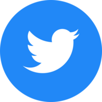 twitter logo icoon, sociaal media icoon png