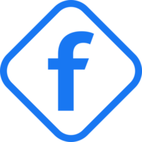 Facebook logo icône, social médias icône png