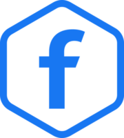 Facebook logo icône, social médias icône png