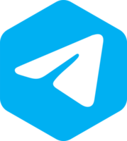 telegram logo icoon, sociaal media icoon png