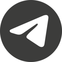 telegram logo icoon, sociaal media icoon png