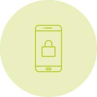 Locked Phone Vector Icon