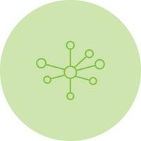 Molecular Structure Vector Icon