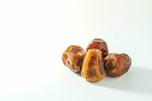 Sukkari Dates is or Kurma Sukari a kind of dates from middle east that usually eats during breakfasting in Ramadan photo