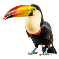 tucano pássaro isolado. ilustração ai generativo png