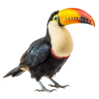 tucano pássaro isolado. ilustração ai generativo png