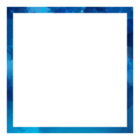 Distressed grunge rectangle frame stamp in blur png