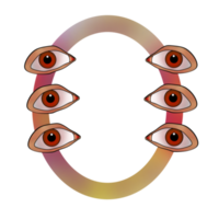 Sonhe mundo olhos png